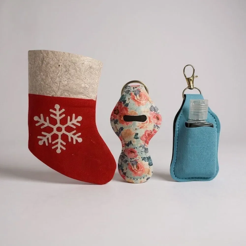 S2. Hand and Lipstick/Chapstick Keychain Holders